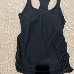 Beyond the Bump Maternity Black Racer Back Tank Top & Midi Maternity Leggings